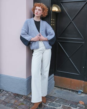 Oversized vest #18 | Burda Breien N°01 - 2022 | PDF breipatronen