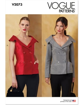 Patron Vogue Veste Femme #V2073.Y5 Taille 44-52