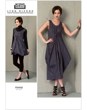Patron Vogue pour femmes Design : Lynn Mizon #V1410 Taille 32-40