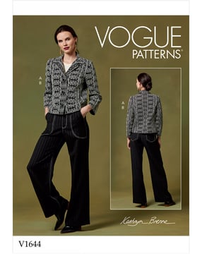 Patron Vogue Veste Femme Top Pantalon #V1644 Taille 40-48