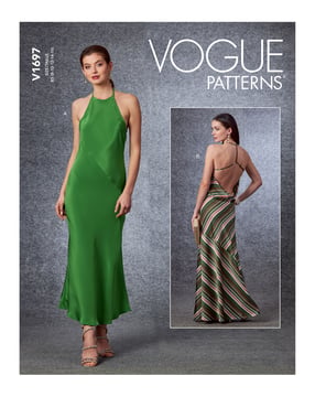Patron Vogue Robe de soirée pour femme #V1697 Taille 34-42