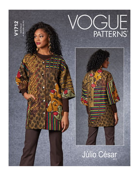 Patron Vogue Veste Femme #V1712 Tailles 32-48