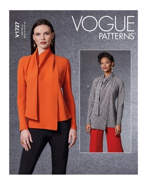 Patron Vogue Blouse Femme #V1727 Taille 34-42