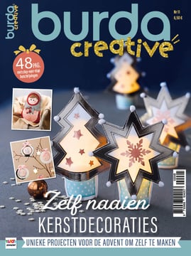 Burda creative - zelf naaien kerstdecoraties