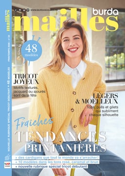 Burda Mailles n°34 | "Fraîches tendances printanières"