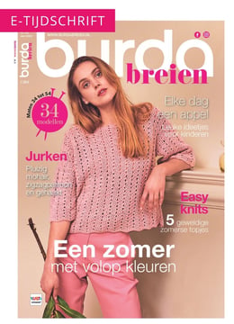 E-tijdschrift burda breien 03/2022