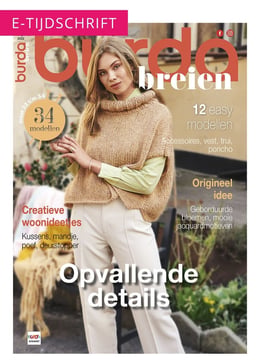 E-tijdschrift burda breien 04/2022