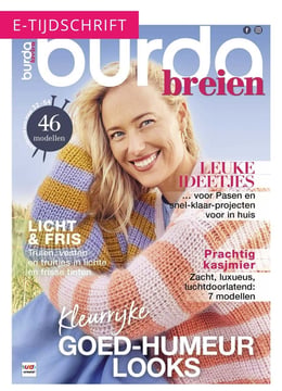E-tijdschrift Burda Breien 01/2024