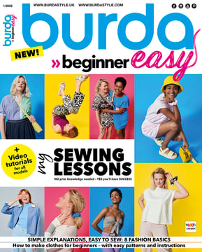Burda Easy Beginner 2022 – My sewing lessons