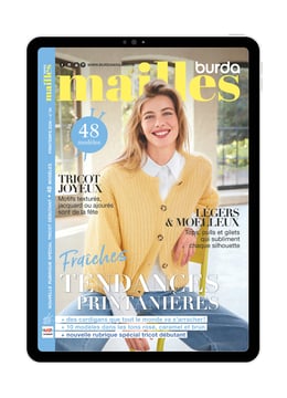 Burda Mailles n°34 | "Fraîches tendances printanières" | e-magazine