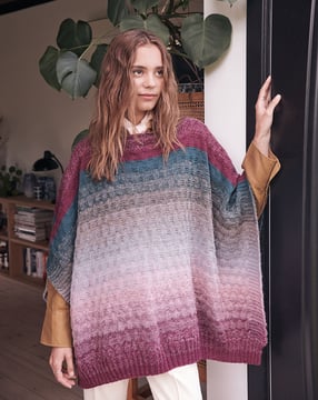 Poncho #19 | burda breien nr 06 - 2022 | PDF breipatronen
