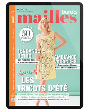 Burda Mailles n°35 | "Tricots d'été" | e-magazine