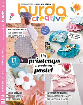 Burda Creative "Un printemps en couleurs pastel"