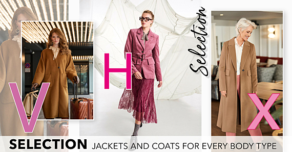 Selection: Jackets and Coats for Every Body Type