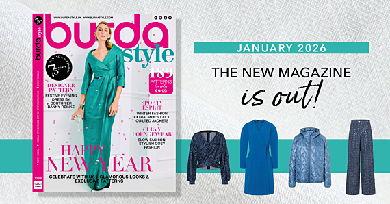 Happy New Year of Sewing - The New Burda Style for January 2026