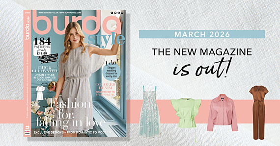 Fashion for Falling in Love - The New Burda Style for March 2026