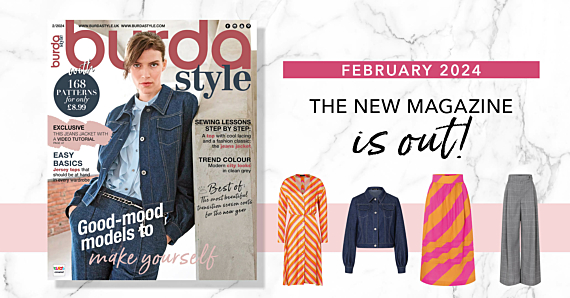 February 2024: The New Issue of Burda Style!