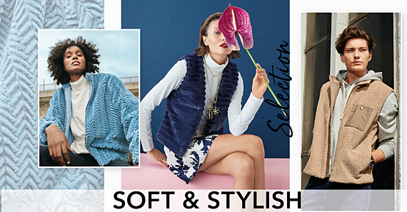 Selection: Soft & Stylish - Turning Plush Fabrics into Irresistible Designer Garments 