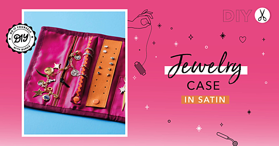 DIY: A Satin Jewelry Case