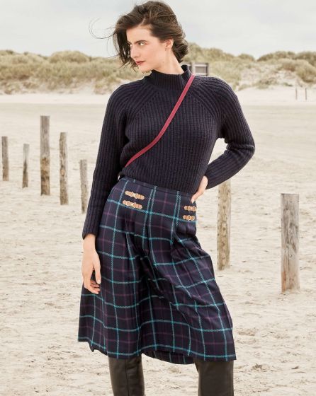 Wool Skirt 103 (A&B Variations) | Burda Style 11/20