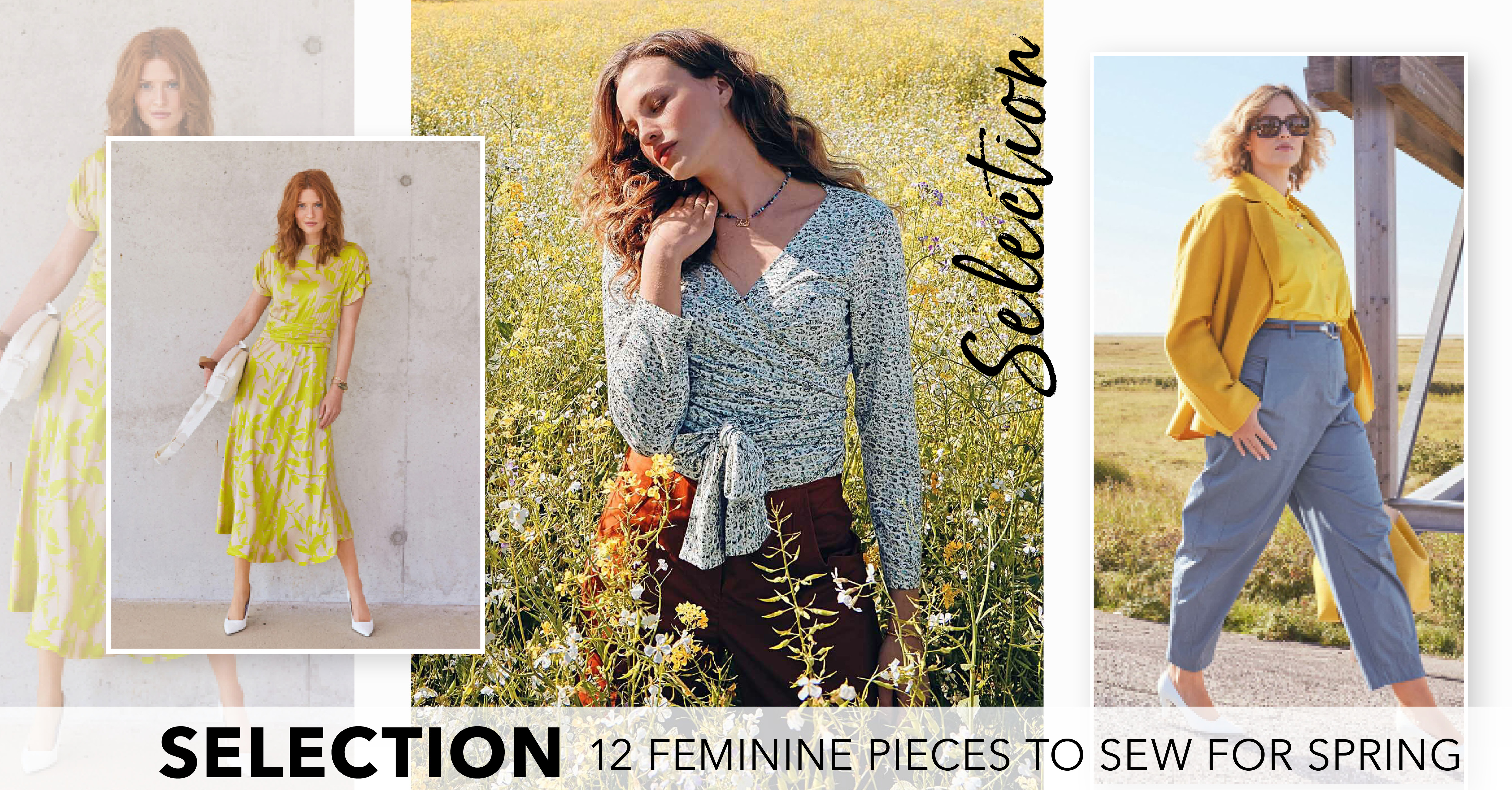 12 Feminine Pieces to Sew for Spring