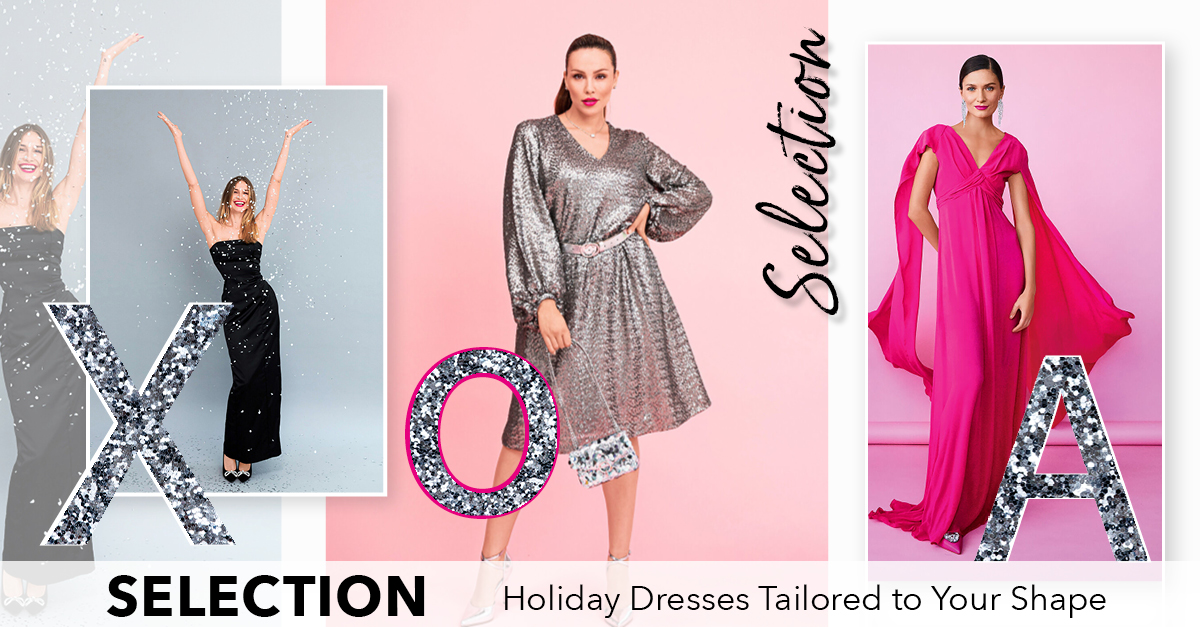 Selection: Holiday Dresses Tailored to Your Shape