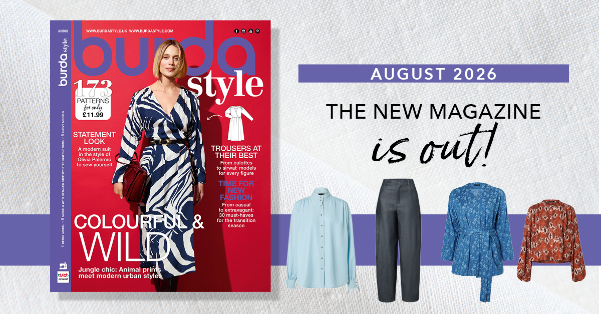 Between the End of Summer and Back to School, the August 2026 Issue of Burda Style