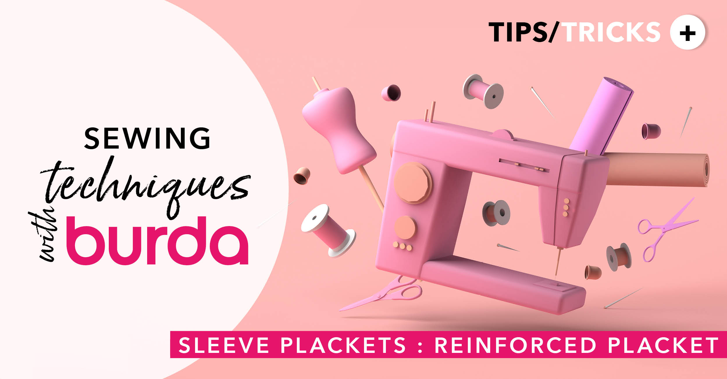 Sewing Techniques with Burda: How to Sew a Slit with a Facing?