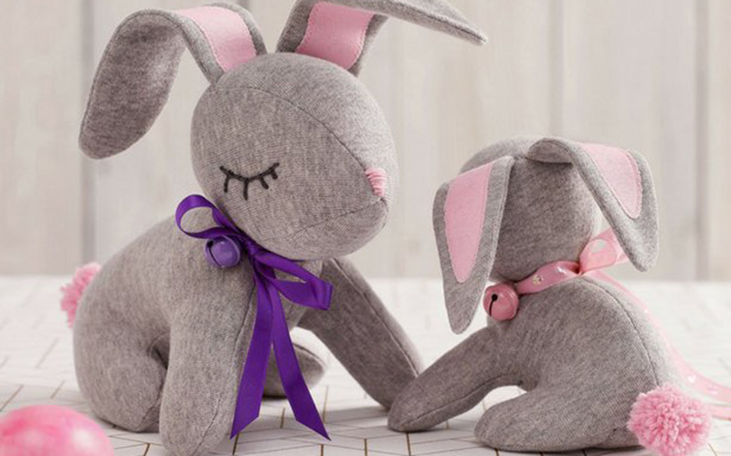 Sew a Stuffed Bunny for Easter!