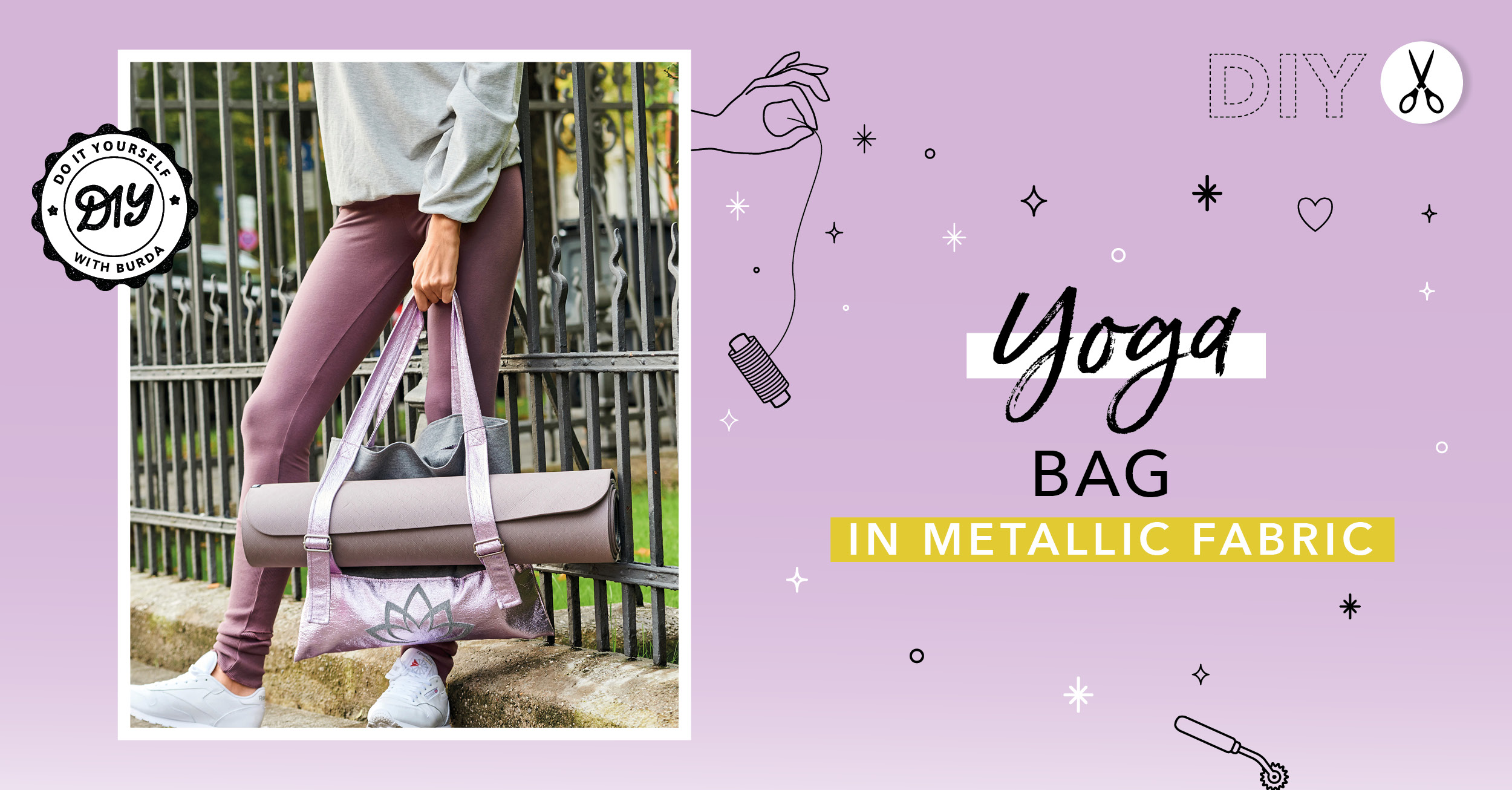 DIY: Sew a Yoga Bag 