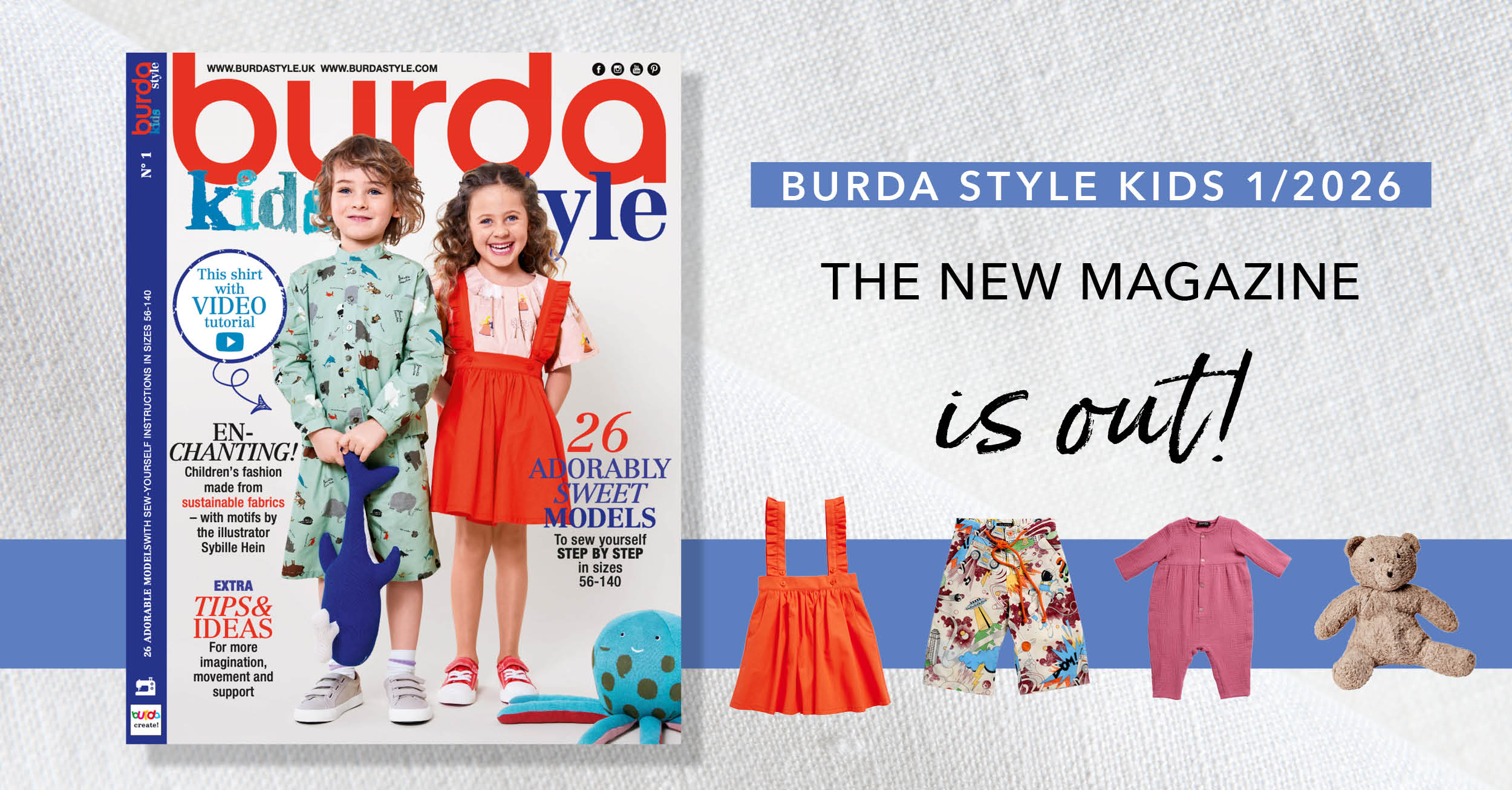 Burda Kids: Children's Fashion for Sunny Days