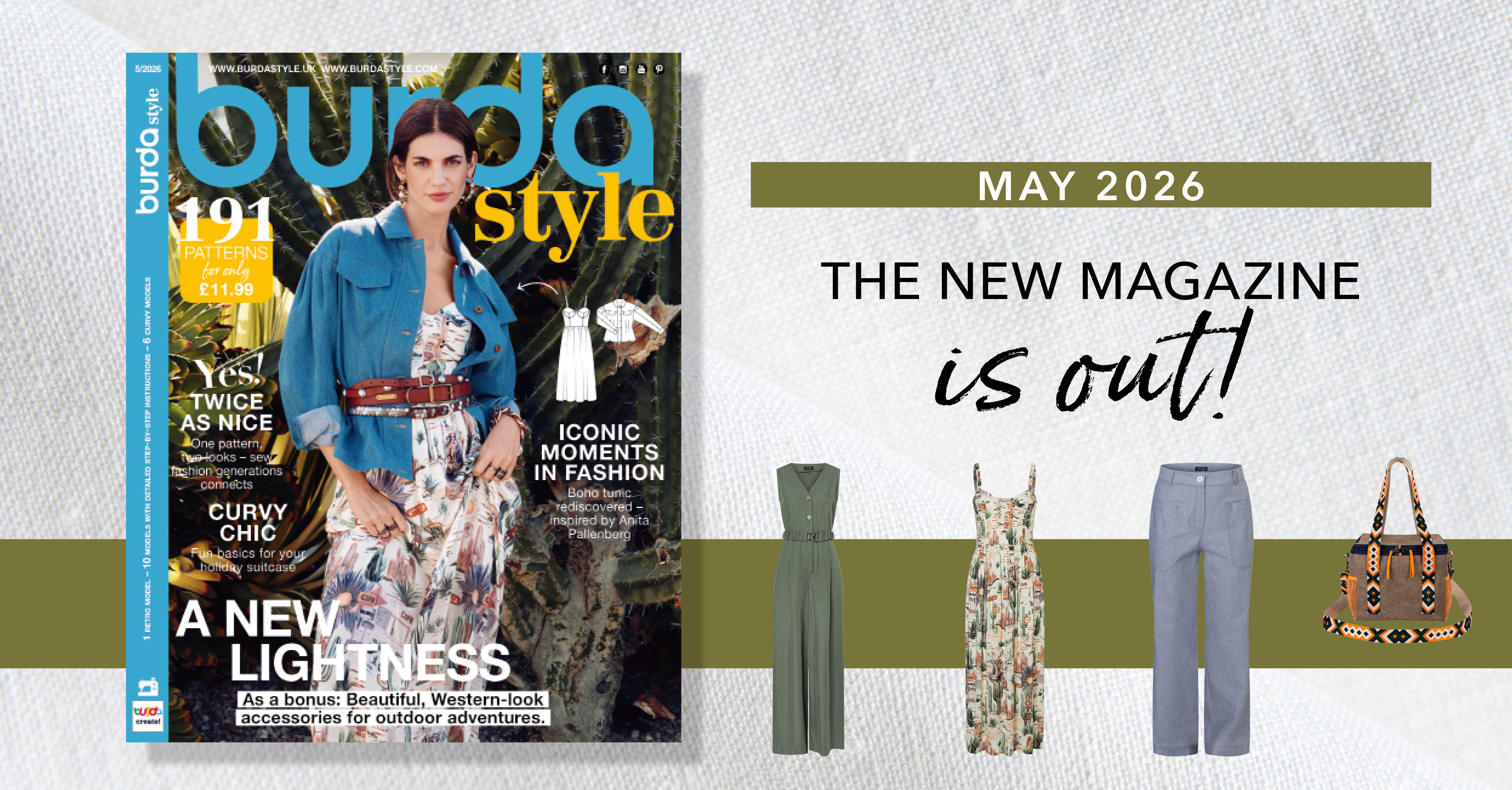 "A New Lightness": The New Burda Style of May 2026