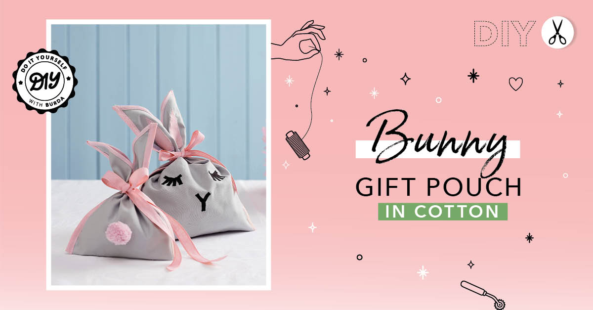 DIY: Sew a Bunny-Shaped Gift Pouch