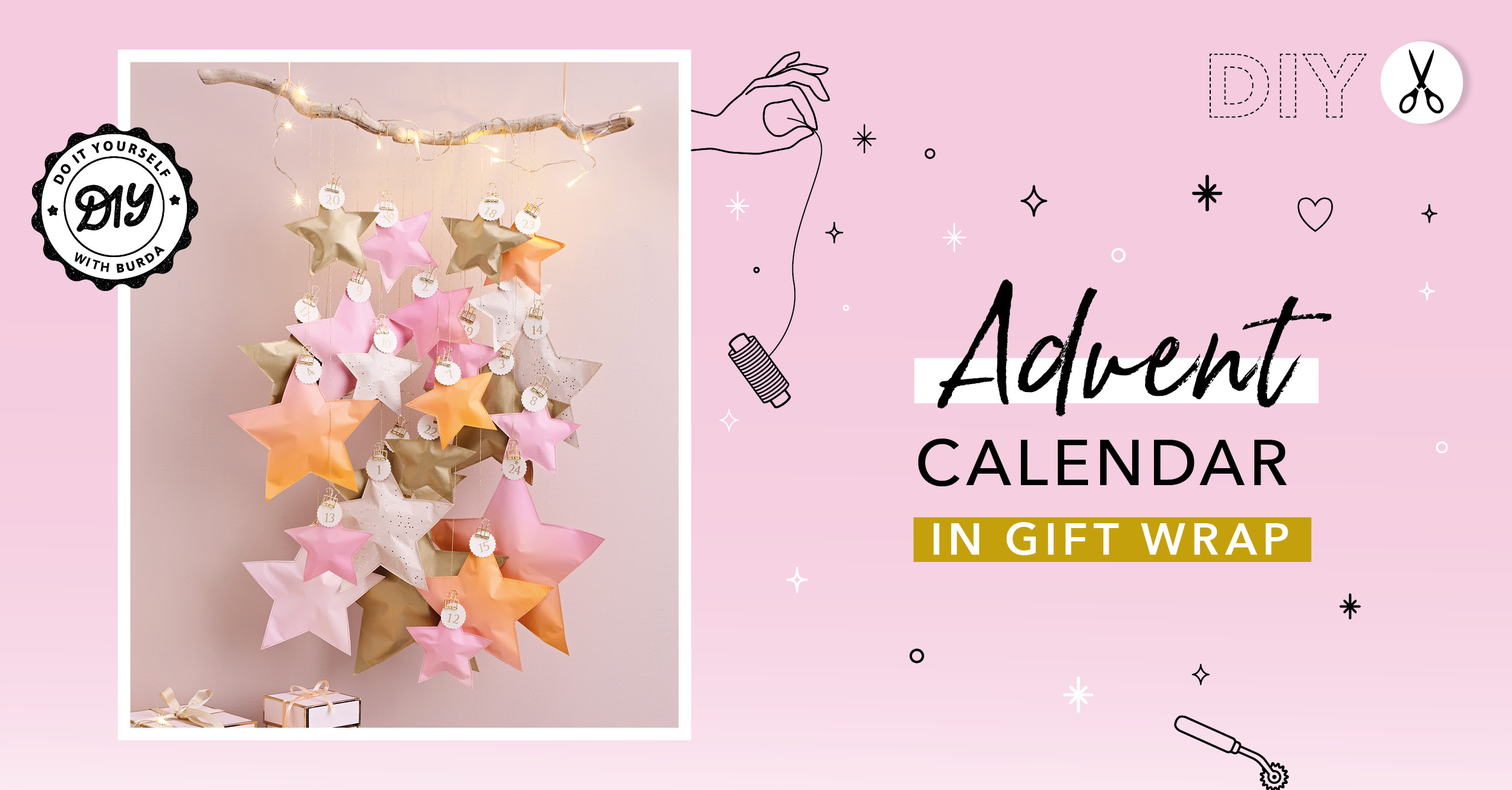 DIY: Sew a Festive Advent Calendar