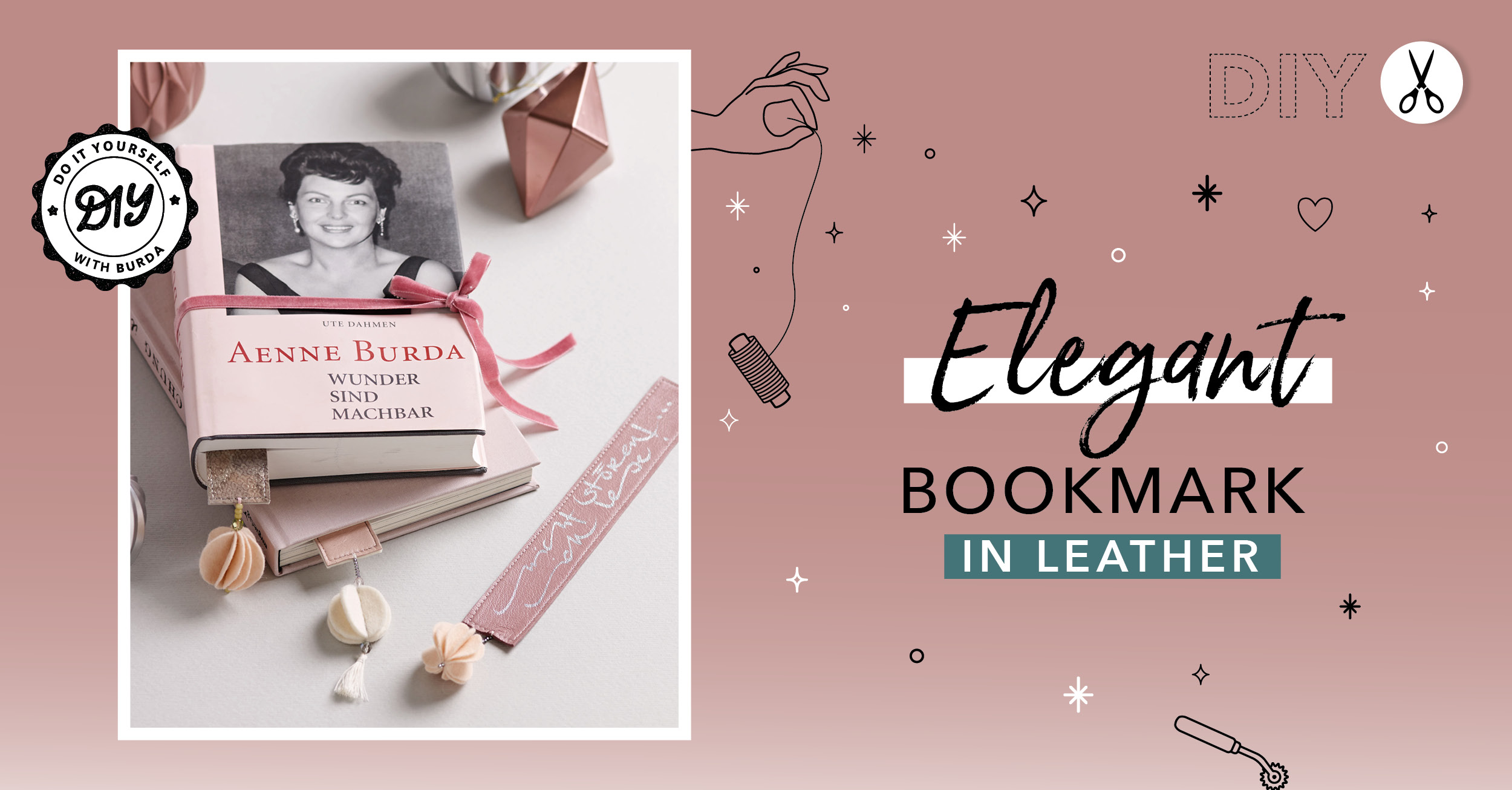 DIY: Sew a Charming Bookmark