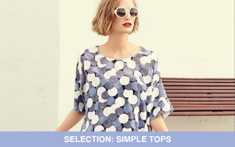 Selection: Simple Tops to Welcome the Warm Weather!