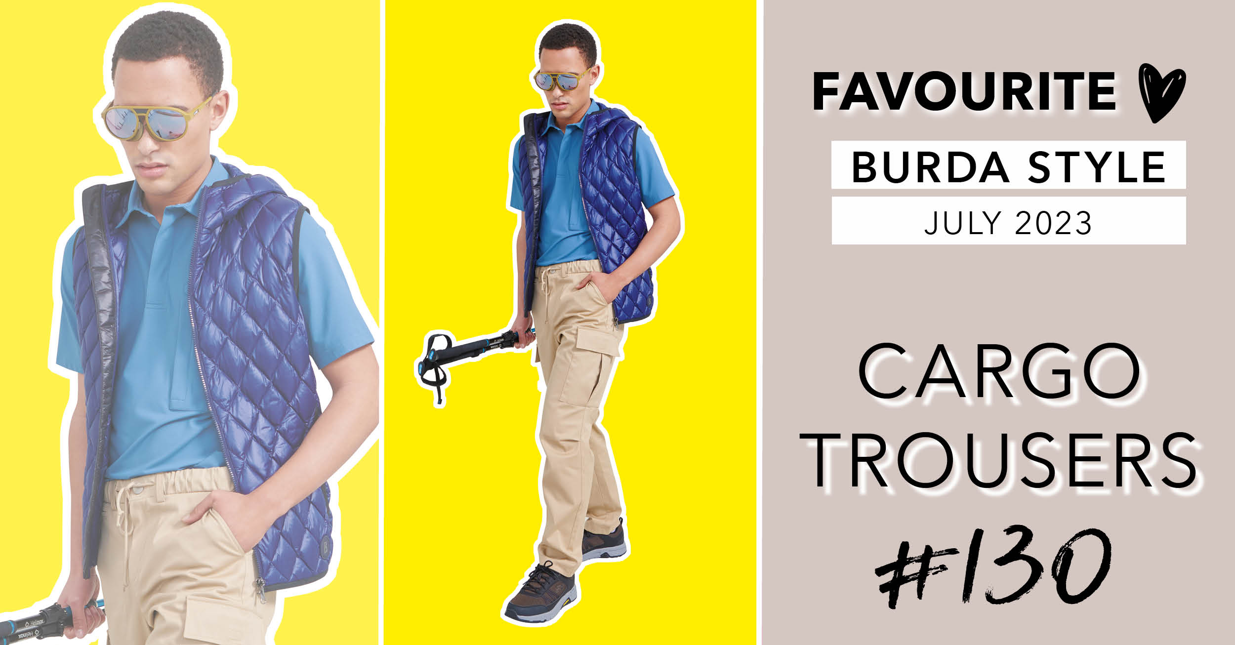 Favorite Pick: The Cargo Pants 130 from Burda Style July 2023 