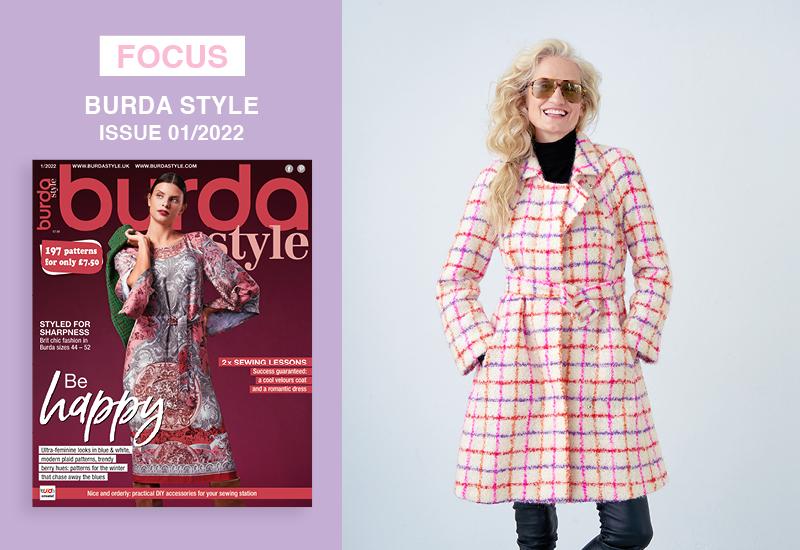 Focus: Burda Style Issue 01/2022: Wild About Checks
