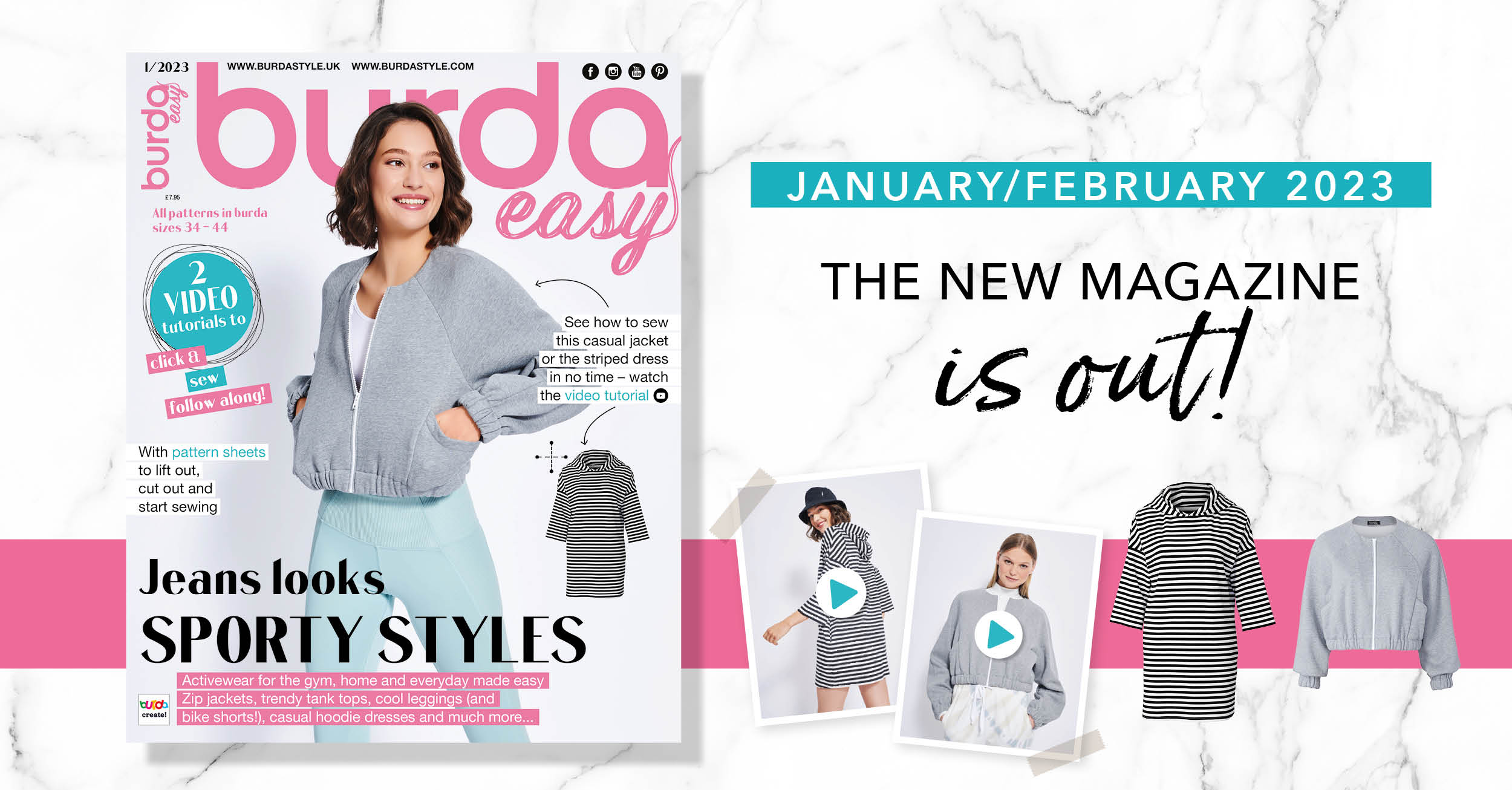 January / February 2023: The New Issue of Burda Easy!