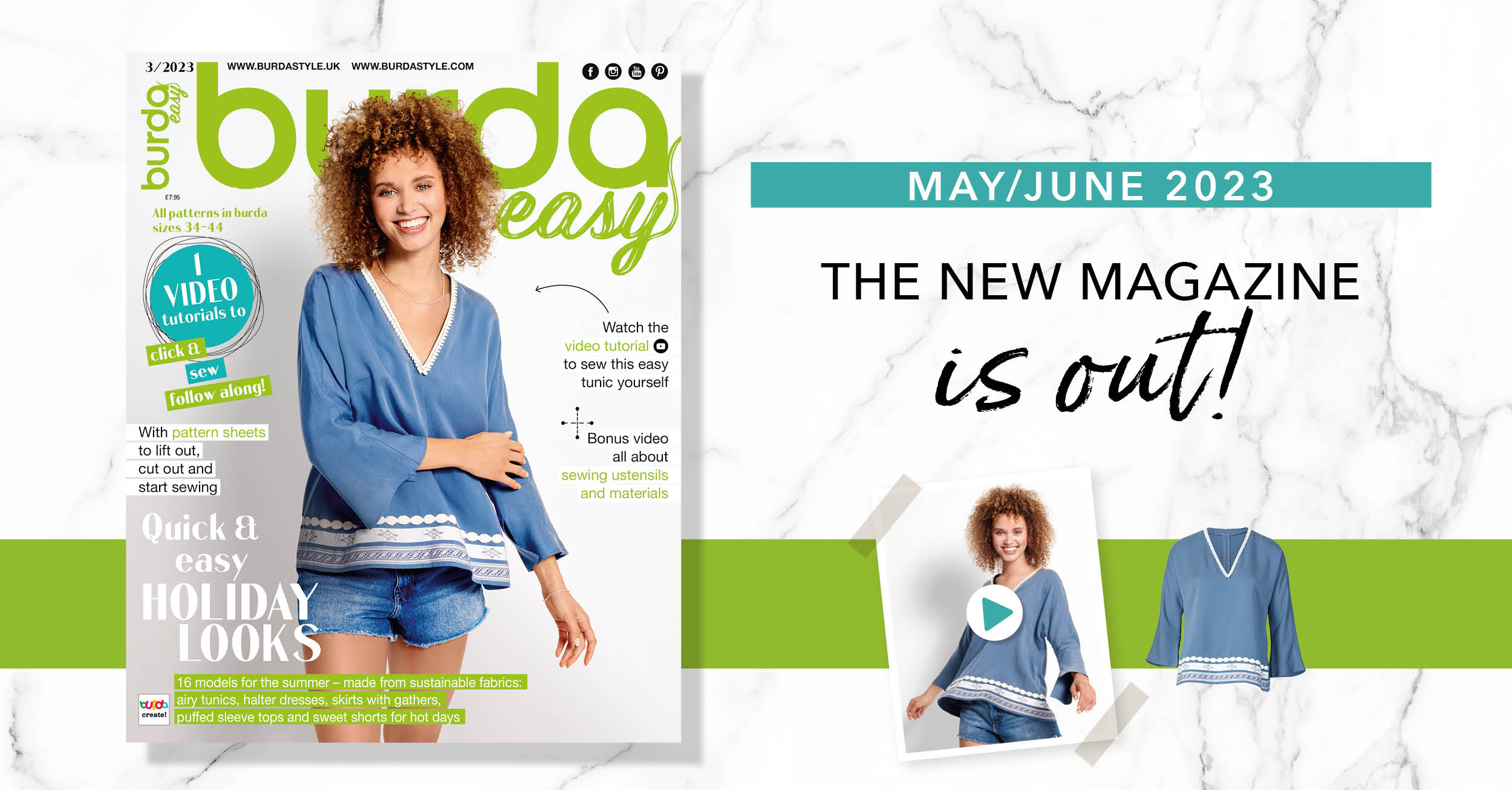 May/June 2023: The New Issue of Burda Easy!