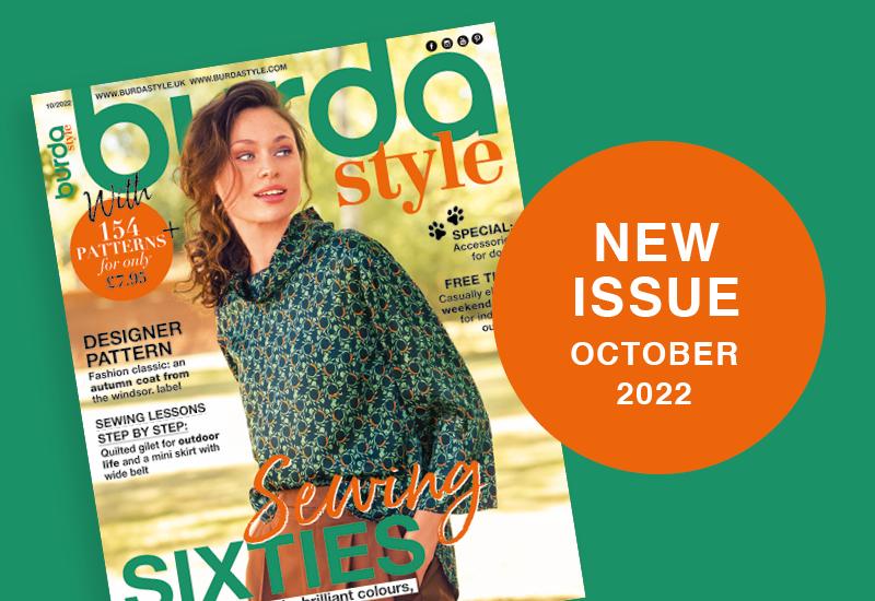 The New Issue of Burda Style October 2022 Is Out in Shops Now!