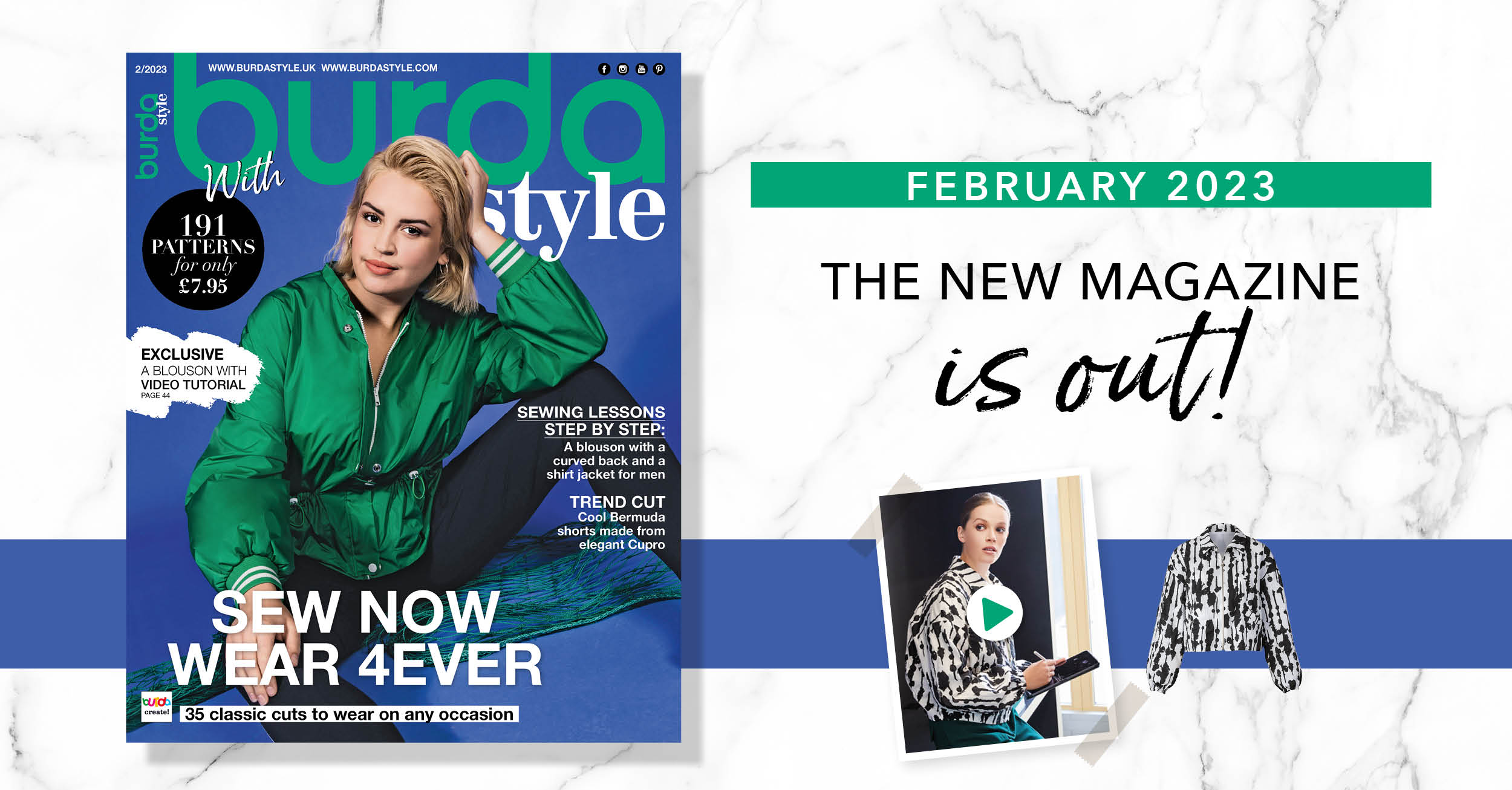 February 2023: The New Issue of Burda Style!