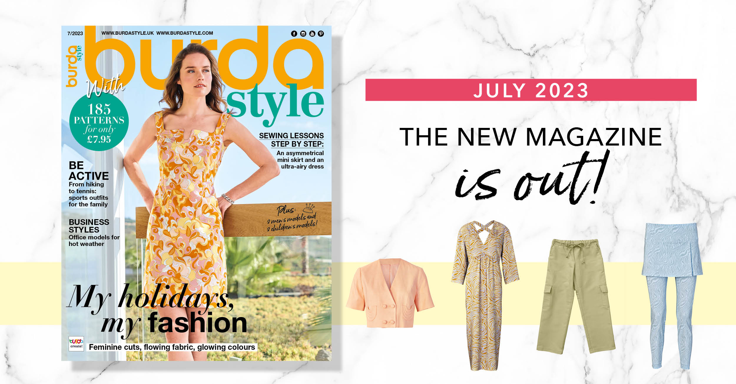 July 2023: The New Issue of Burda Style!
