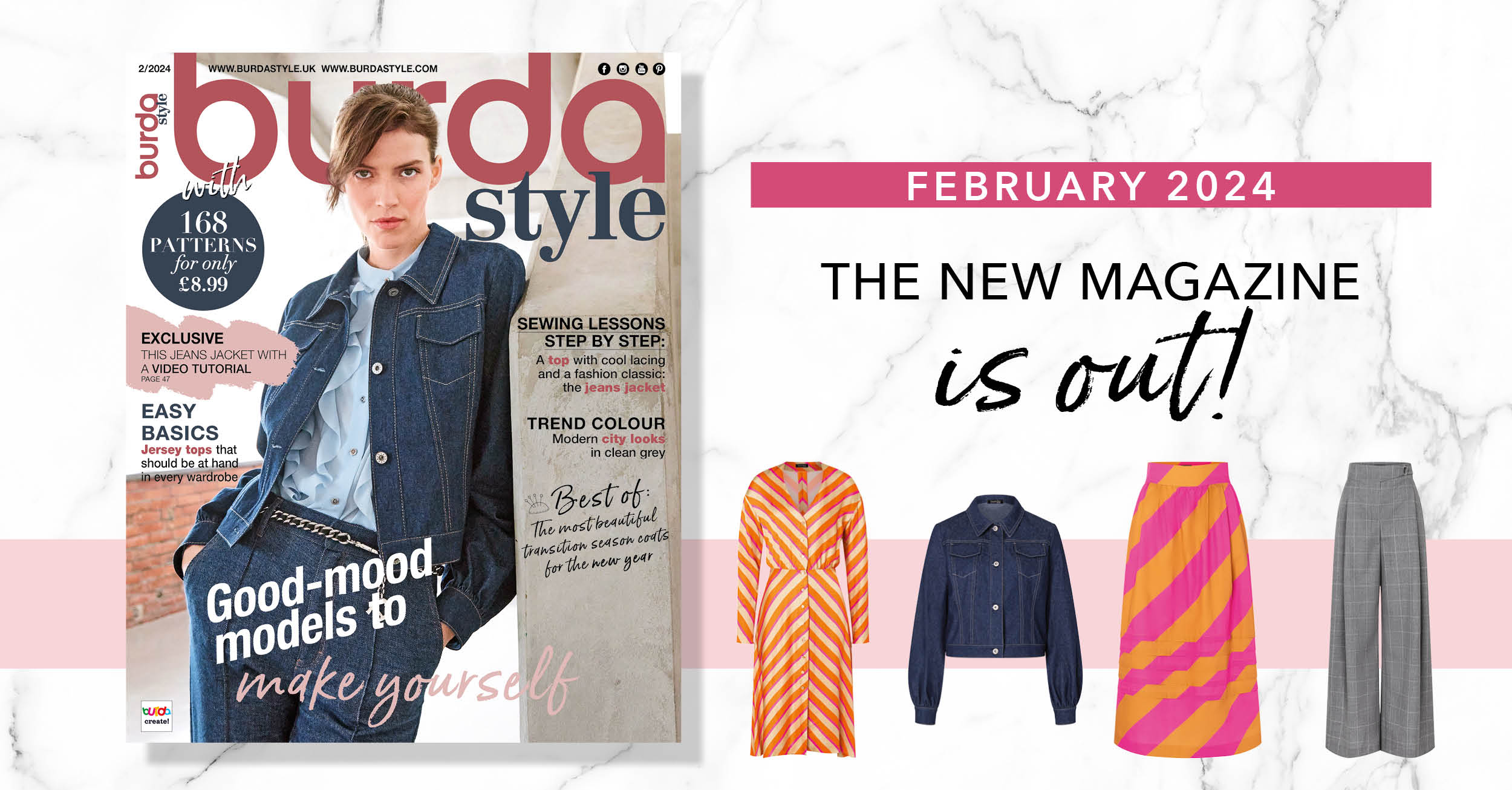 February 2024: The New Issue of Burda Style!