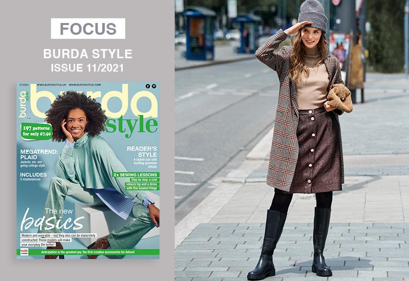 Focus: Burda Style Issue 11/2021: Precious Metal