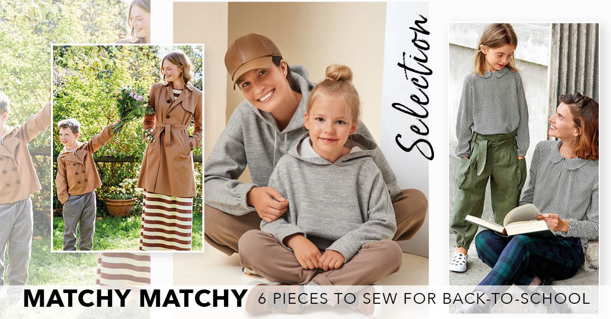 Selection - 6 Matchy-Matchy Pieces to Sew for Back-to-School