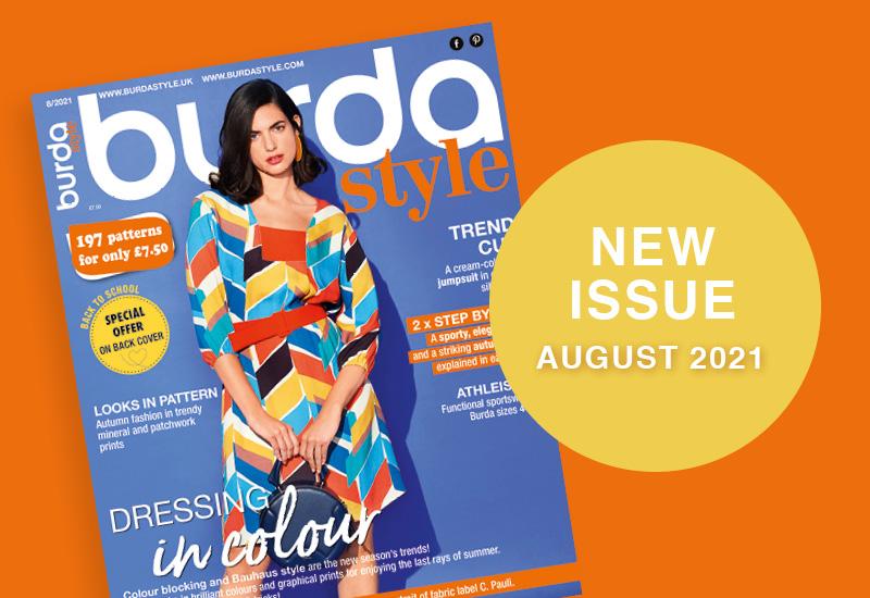 The New Issue of Burda Style August 2021 Is Out in Shops Now!