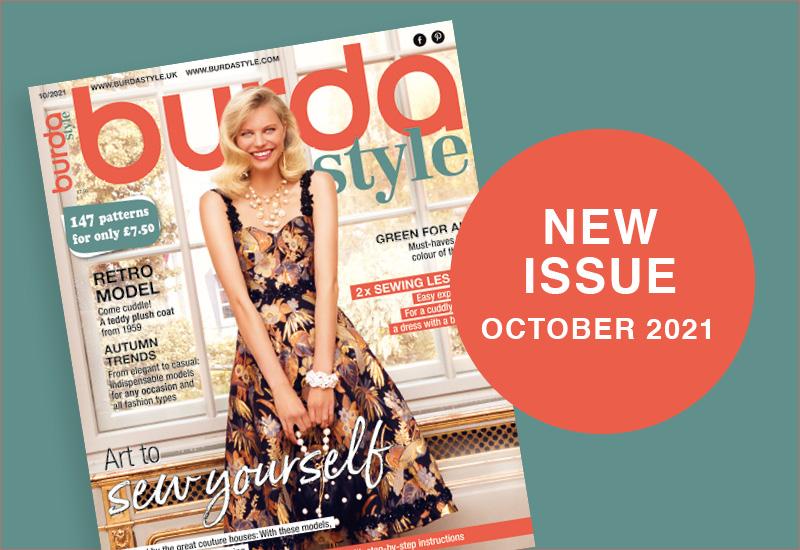 The New Issue of Burda Style October 2021 Is Out in Shops Now!