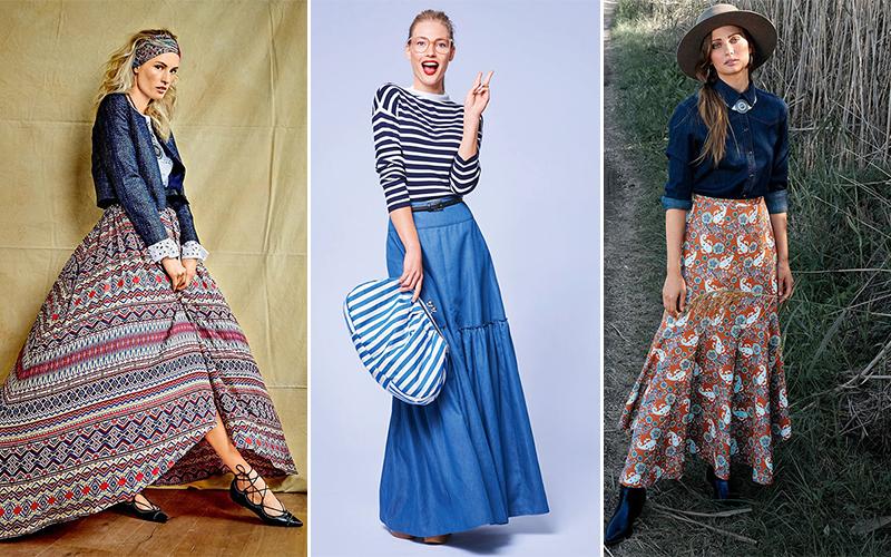 Fall skirts: 10 maxi skirt sewing patterns
