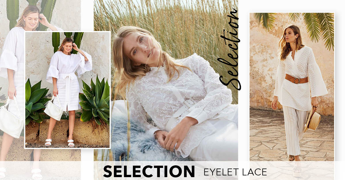 Selection - Sewing Patterns in Eyelet Lace